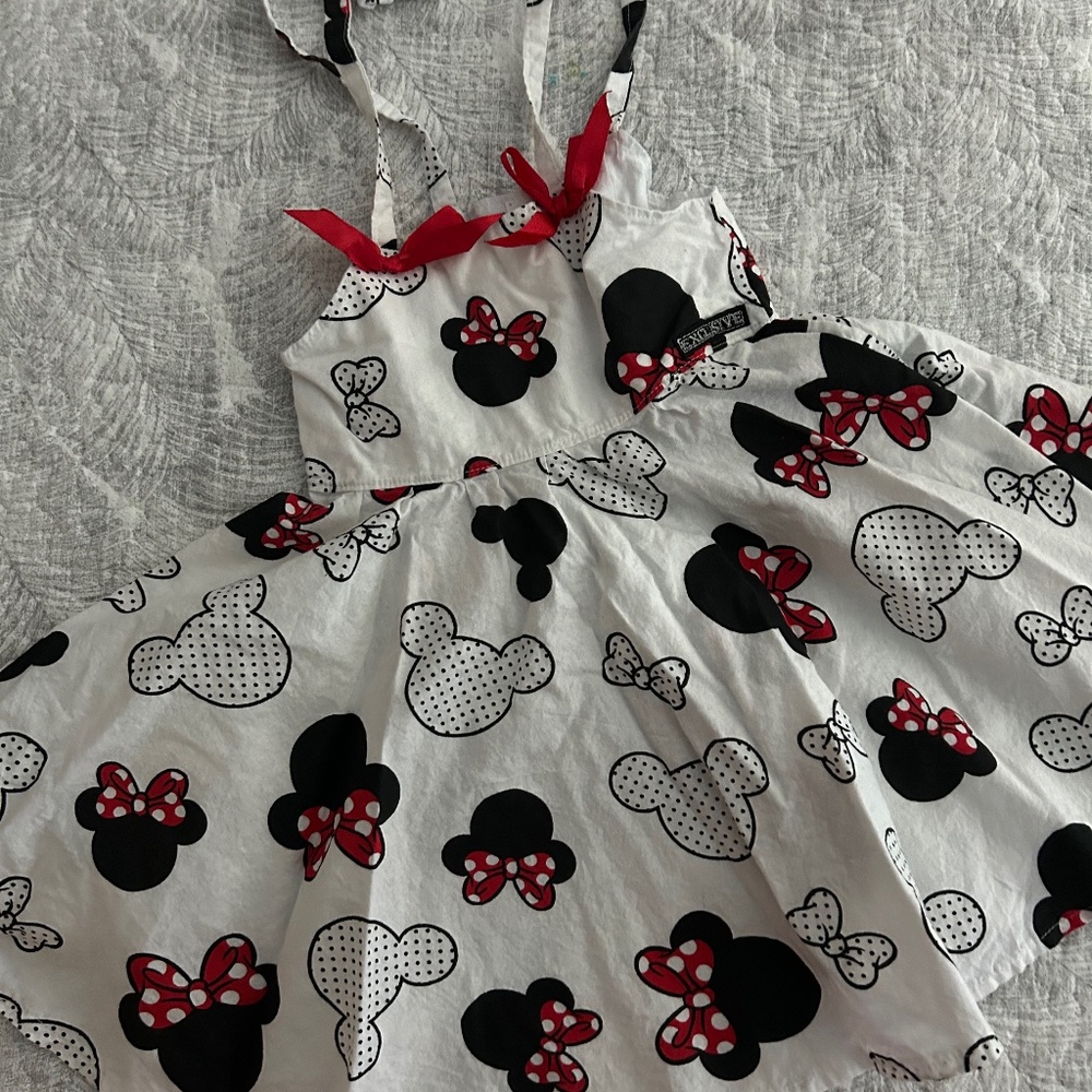 Minnie Mouse Dress with ties